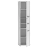 Armario de baño Top e shop S43 BIEL — de pie, 6 baldas, 400×300×1700 mm, blanco