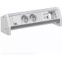 Regleta de enchufes Bachmann DESK 2xUTE Modelo 902.0298 — Distribución de corriente de escritorio con 2 tomas UTE