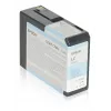 Epson Pack individual cian claro T580500, cian claro, tinta pigmentada, 80 ml, 1 unidad, pack individual