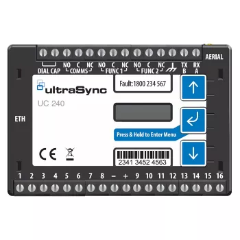 Unidad de comunicación inalámbrica y supervisión de alarmas Aritech UC140, modelo UC140