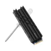 SAVIO AK-60 disipador para unidades M.2 NVMe 2280, negro