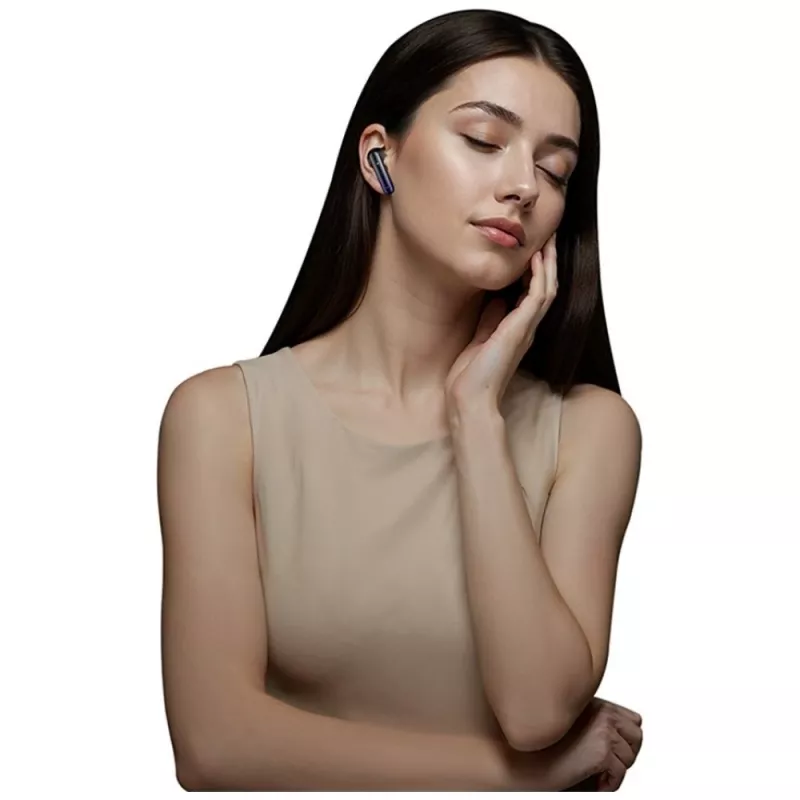 Auriculares Bluetooth Usams TWS E02 ANC+ENC negros