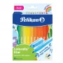 Pelikan 822336 - 30 colores - colores surtidos - punta redonda - 0,6 mm - colores surtidos - tinta a base de agua (822336)