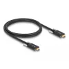 Cable USB DeLOCK 83720 USB 3.2 Gen 2 1 m USB-C negro