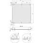 Schroff panel frontal HF 4HE 63TE (20848270)
