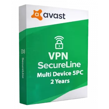 Avast SecureLine VPN | 10 dispositivos | 2 años | Global