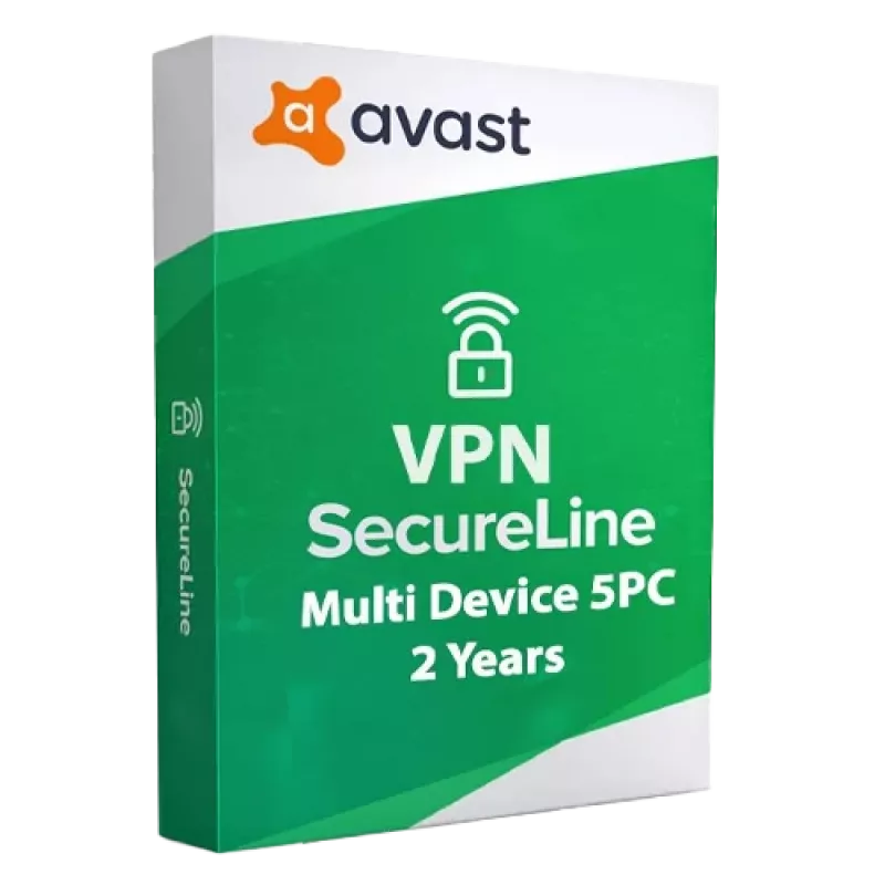Avast SecureLine VPN | 10 dispositivos | 2 años | Global