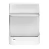 Ergo Office caja de almacenamiento/organizador bajo escritorio con bandeja de accesorios, blanco, máx. 5 kg, ER-442