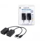 Extensor de línea USB LogiLink® UA0021D vía CAT5/6 hasta 60 m