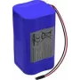 Ansmann 2S2P pack de baterías 4x 18650 cable Li-Ion 7,2 V 6700 mAh (2447-3049-40)