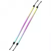 Tira LED CORSAIR LS350 Aurora, iluminación multicolor, 350 mm de longitud, 10 mm de ancho, 2 uds.