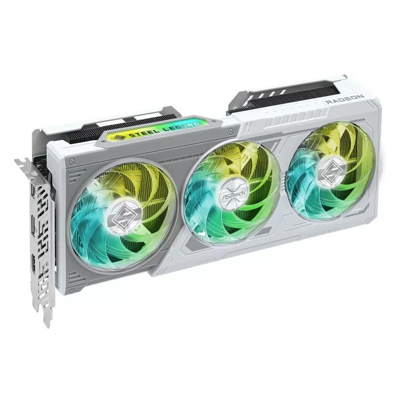 ASRock AMD Radeon RX 9060 XT Steel Legend 16GB OC Tarjeta gráfica