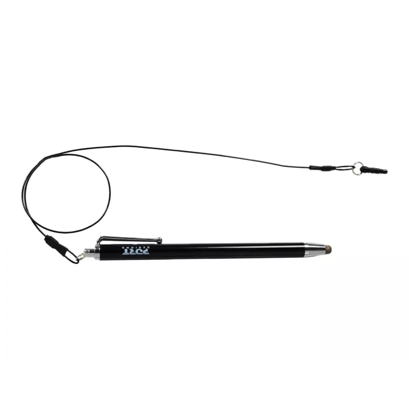 Lápiz stylus Port Designs 140228 — universal, negro, 11 g, punta de precisión compacta