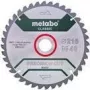 Hoja de sierra circular Metabo 628652000 21,6 cm para tableros de partículas, madera dura, MDF, contrachapado, madera blanda
