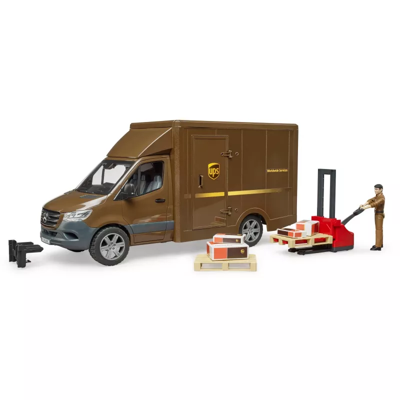 Modelo de furgoneta BRUDER 02678 premontado 1:16
