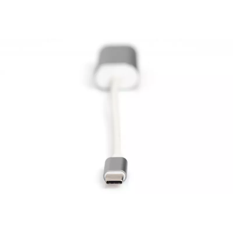 DIGITUS DA-70837 adaptador VGA 1080p FHD a USB 3.0 Type-C, aluminio