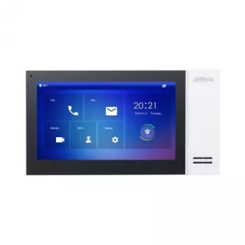 Dahua Technology VTH2421FW videoportero 17,8 cm (7 inch) negro, blanco