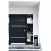 Papelera Durable 333023 17 L redonda metal plata