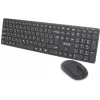 Set de teclado y ratón inalámbrico YENKEE YKB 2008CS — 2,4 GHz USB, diseño compacto