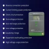 Regulador de carga solar MPPT con sensor de temperatura 60A