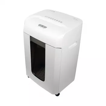 Destructora de documentos Olympia MC 615.2 – Microcorte P-5, 22 cm de entrada, capacidad de 15 hojas, 65 dB, blanca