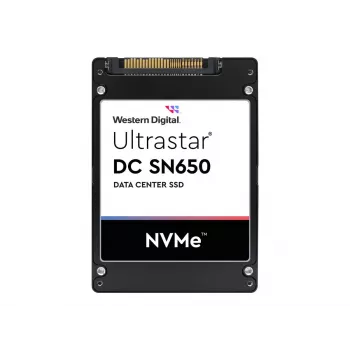 Unidad SSD WESTERN DIGITAL Ultrastar DC SN650 7680 GB U.3 PCIe TLC ISE