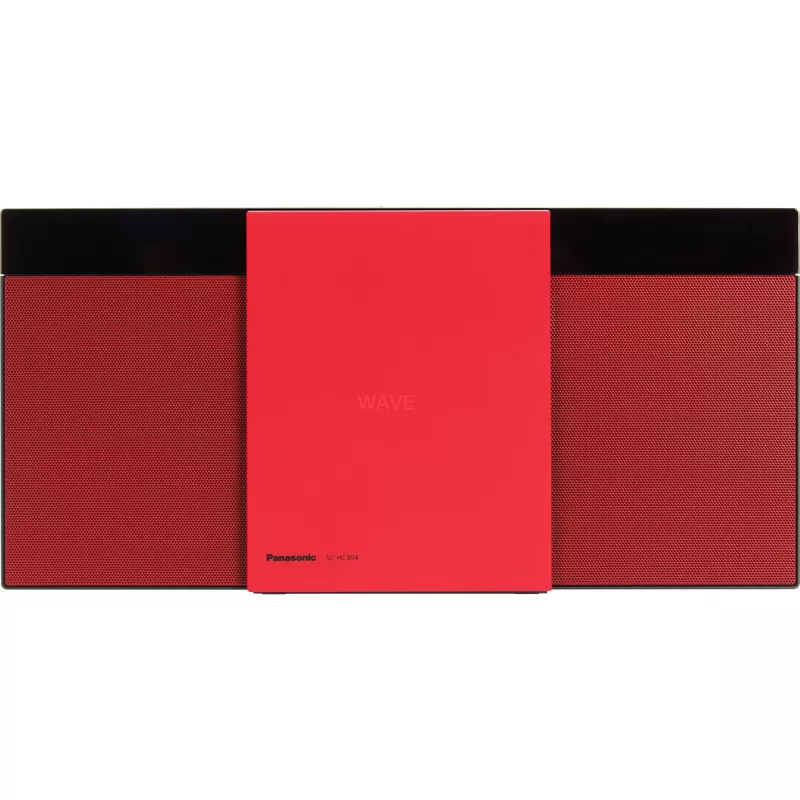 Reproductor de CD HiFi Panasonic SC-HC304 rojo