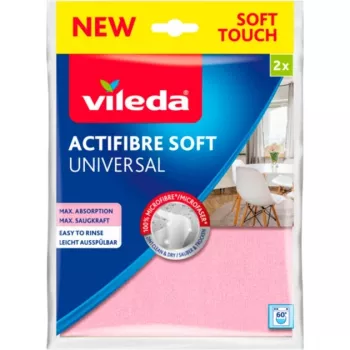 Paño suave universal Vileda ACTIFIBRE Soft 2 uds.
