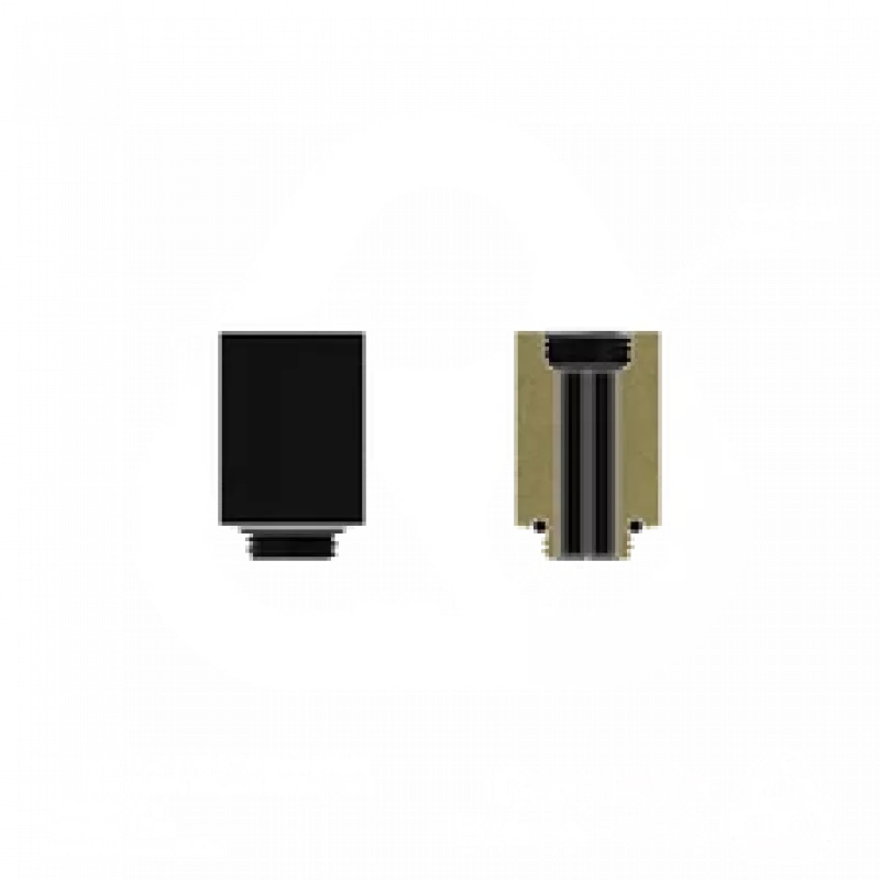 Thermal Grizzly DeltaMate Extender MF28 – conector de refrigeración líquida, negro, 6 uds. (TG-DM-FIT-6008)