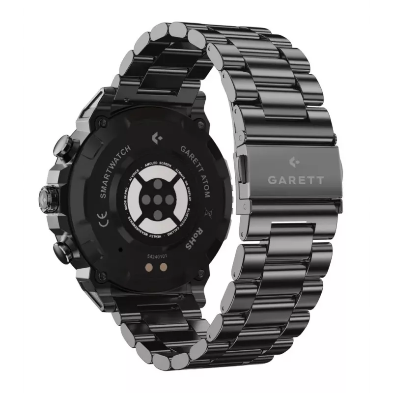 Smartwatch Garett Atom Negro Steel