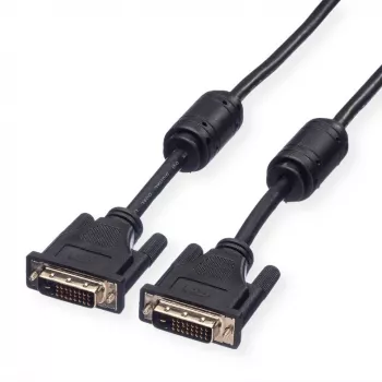 Cable DVI ROLINE DVI (24+1) Dual Link M/M 7,5 m