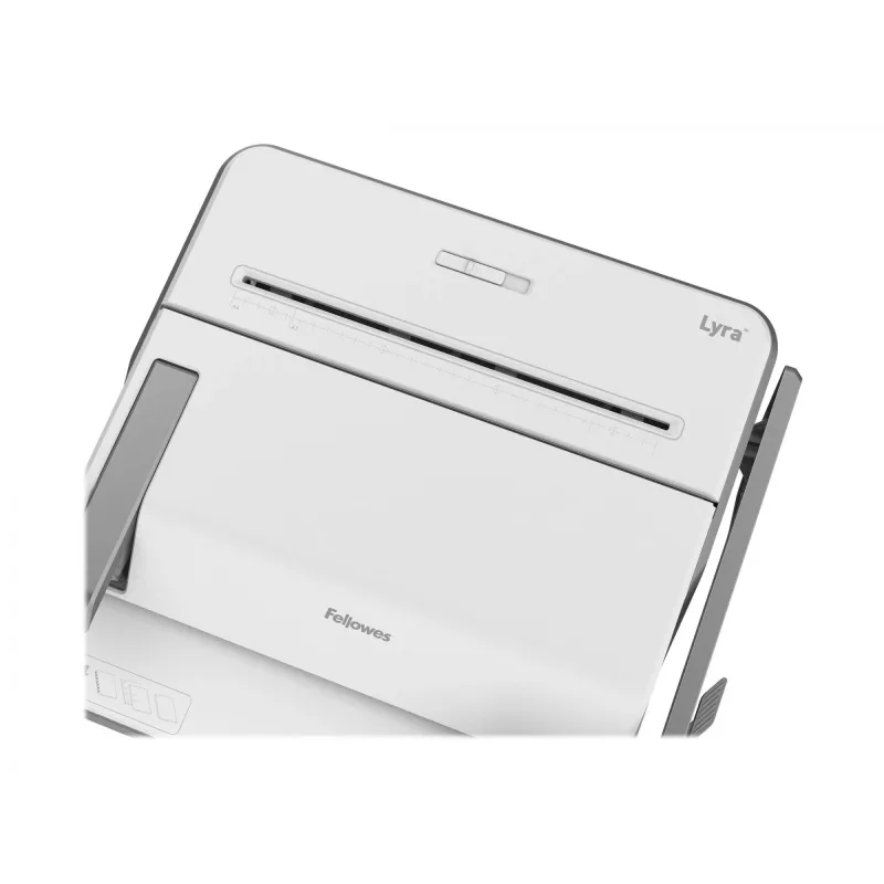 Encuadernadora multifunción 3 en 1 Fellowes Lyra, blanco/plata encuadernar, grapar y perforar en un solo aparato, para formato DIN A4/ - 1 ud. (5603101)