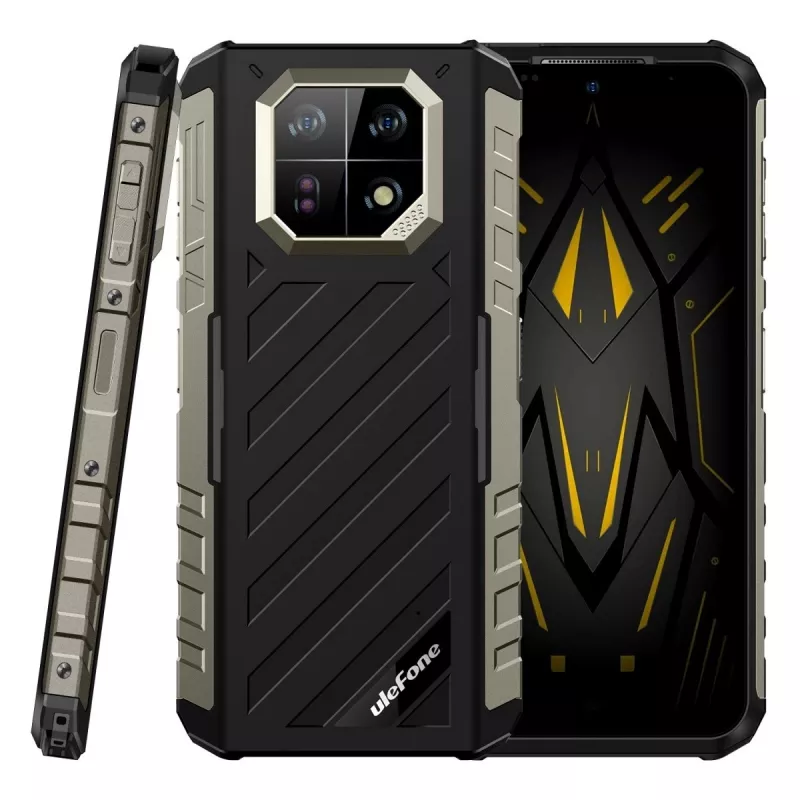 Smartphone UleFone Armor 22 — MediaTek Helio G96, 8 GB RAM, 256 GB almacenamiento, Negro
