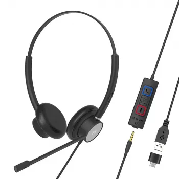 Auriculares Tellur Voice 420 auriculares con cable binaurales negros TLL411006