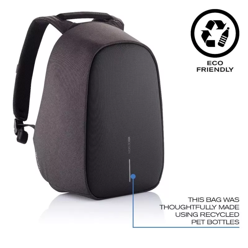 XD Design Bobby Hero XL P705.711 mochila antirrobo, portátil de 17 pulgadas, tablet de 12,9 pulgadas, puerto de carga USB, 20 l, negra