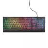 Trust GXT 792 QUADROX Teclado y ratón gaming USB QWERTY US English Negro
