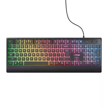 Trust GXT 792 QUADROX Teclado y ratón gaming USB QWERTY US English Negro
