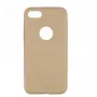Funda Tellur fina de piel sintética para iPhone 8 — dorada
