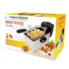 Freidora ESPERANZA FALAFEL Single 3 L — cubeta de acero inoxidable, 2200 W, termostato ajustable