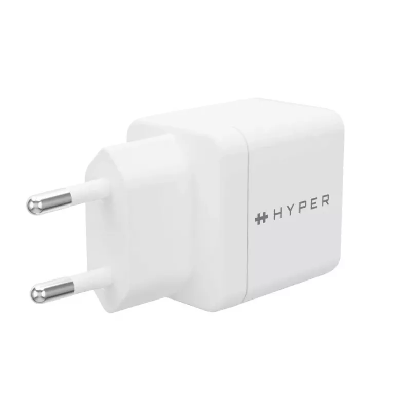 HYPER HJG35EU Cargador para dispositivos móviles, auriculares, headset, smartphone, reloj, blanco, carga rápida por CA, uso en interiores