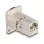 DeLOCK 67062 Pasamuros D-Type RJ45 Cat.6A STP, metal