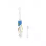 ETA Sonetic ETA071090020 cepillo de dientes infantil, con pilas (1x AAA), 2 cabezales, temporizador de 2 minutos, azul/blanco