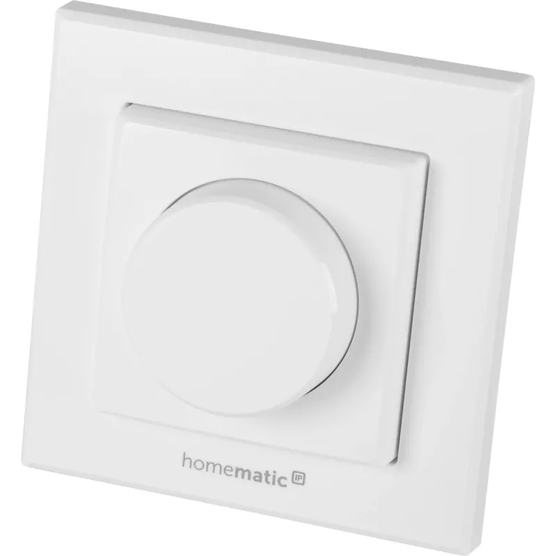 Interruptor de luz Homematic IP HMIP-WRCR giratorio blanco 55x55x27 mm
