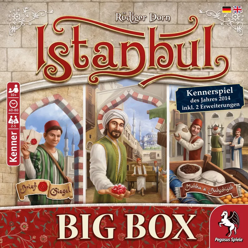 Istanbul Big Box, juego de mesa