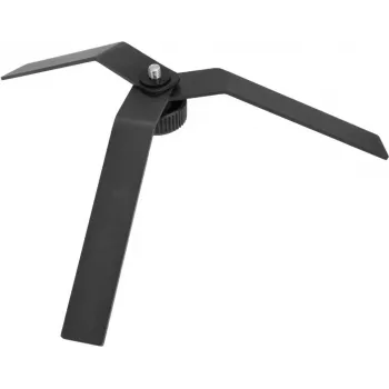 Pie de suelo EUROLITE FS-4 Acero Negro — soporte de acero para cargas pesadas para iluminación y equipamiento