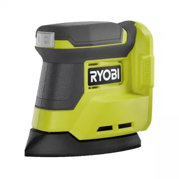 Ryobi RPS18-0, lijadora delta, orbital, velcro, negra, verde, plástico, 11000 OPM