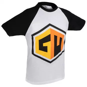 Camiseta Global Masters GM Logo - Blanca (S)