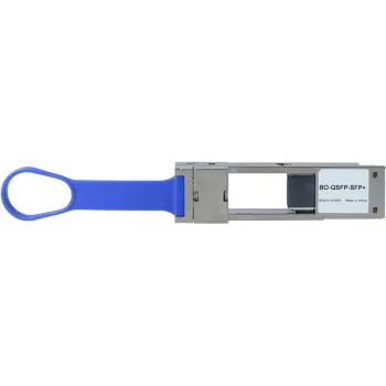 Dell EMC Compatible QSA-Q28-S28 BlueOptics BO-QSFP28-SFP28 convertidor de 100 Gigabit de QSFP28 a SFP28, ranura para transceptor SFP28, compatible con multimodo y monomodo, 0°C/+70°C (QSA-Q28-S