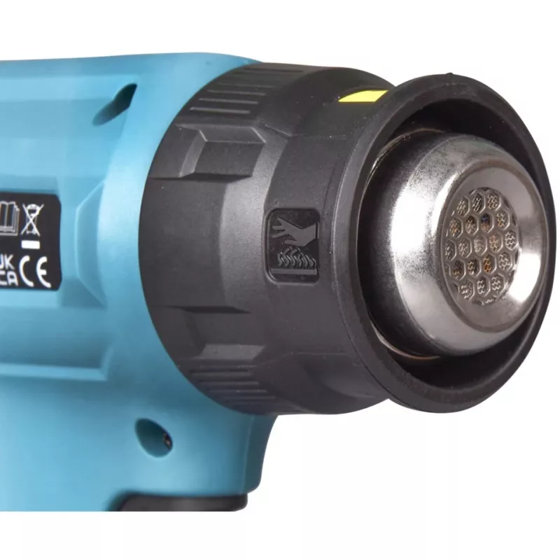Makita DHG181ZK - Pistola de aire caliente - A batería - 120 - 200 l/min - sin batería, sin cargador - 18 V (DHG181ZK)