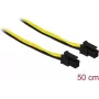 Cable DELOCK Micro-Fit 3.0 de 4 polos conector macho a conector macho, 50 cm